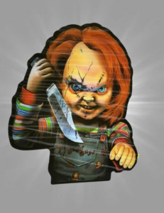 Голям 3D стикер на Чъки