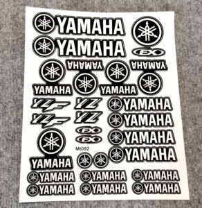 Висококачествени стикери на Yamaha