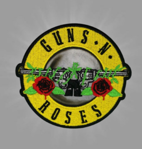 Бродирана емблема на Guns N' Roses