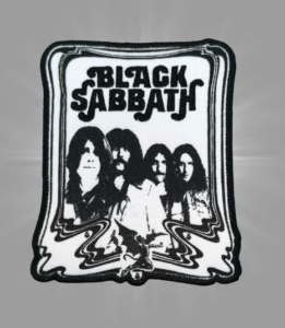 Бродирана нашивка на Black Sabbath