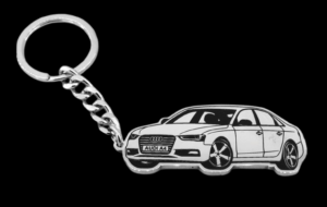 Луксозен ключодържател с форма на Audi A4