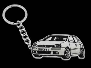 Лукс ключодържател с Vw Golf 5 двустранен