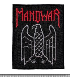 Бродирана нашивка на Manowar