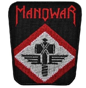 Нашивка на Manowar за рокерски елек