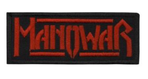Бродиран нашивка на Manowar