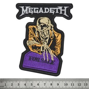 Бродирана нашивка на Megadeth