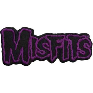 Бродирана нашивка на пънк бандата Misfits