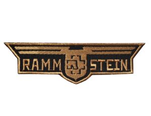 Бродирана нашивка на Rammstein