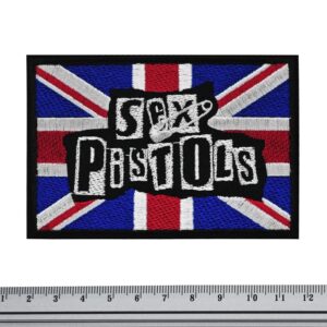 Пънкарска нашивка на Sex Pistols