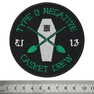 Бродирана нашивка на Type O Negative