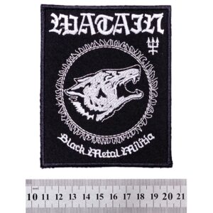 Бродирана нашивка на Watain