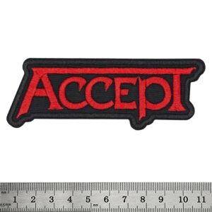 Уникална нашивка на Accept