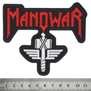 Бродирана нашивка на Manowar