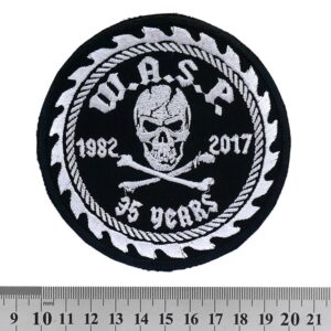 Бродирана нашивка на W.A.S.P.