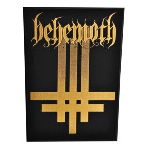 Behemoth бродиран гръб с Топ качество