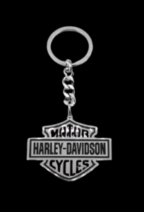 Мотор Harley-Davidson, ключодържател стомана