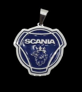 Медальон на Scania с двустранно изображение