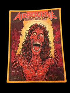 Airbourne качествена нашивка за елек