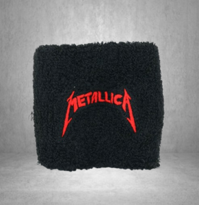 Еластична гривна накитник на Metallica с бродерия