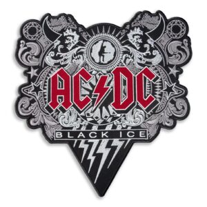 AC / DC емблема с бродирано лого