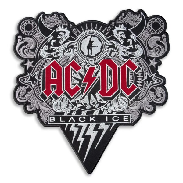 AC / DC емблема с бродирано лого