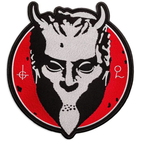 Devil red нашивка