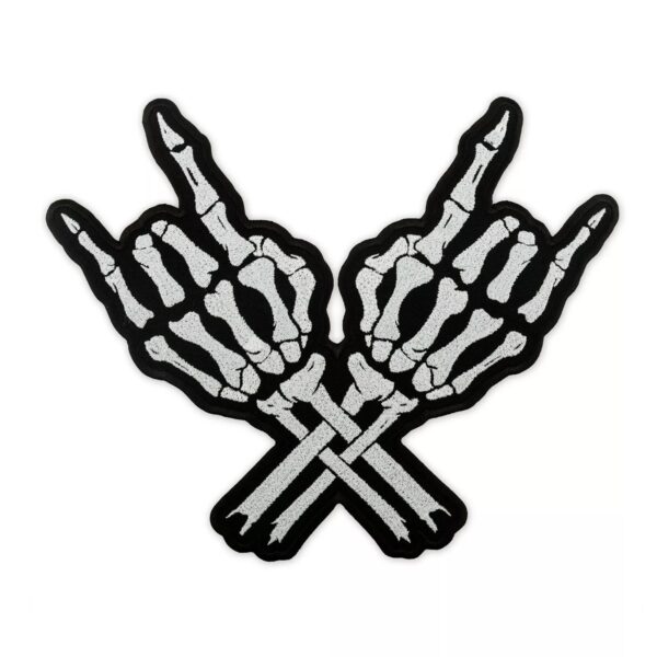 голяма нашивка хеви метъл знак