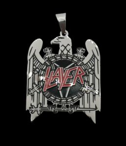 Slayer медальон с логото на групата
