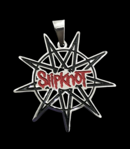 Висулка медальон на Slipknot с логото