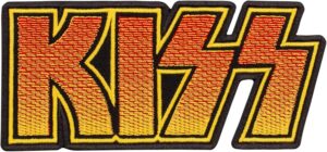 голяма нашвка за гръб за яке на Kiss