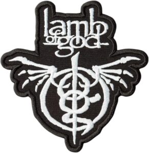 Нашивка на Lamb Of God с Топ качество