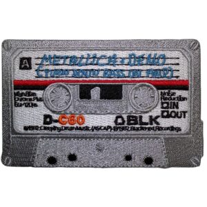 Нашивка Metallica – Demo на касетка TDK