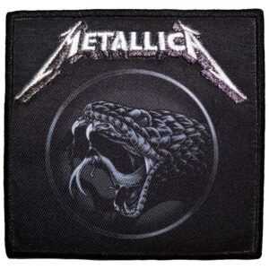 Стилна нашивка на METALLICA със змията