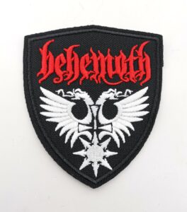 Официален Behemoth пач с мотив "The Satanist Eagle", подходящ за колекционери.
