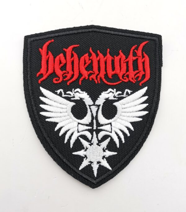 Официален Behemoth пач с мотив "The Satanist Eagle", подходящ за колекционери.