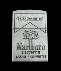 Колекционерска метална газова запалка Marlboro Lights