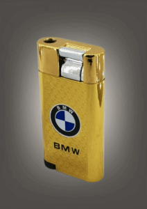 Златна запалка с емблема на BMW
