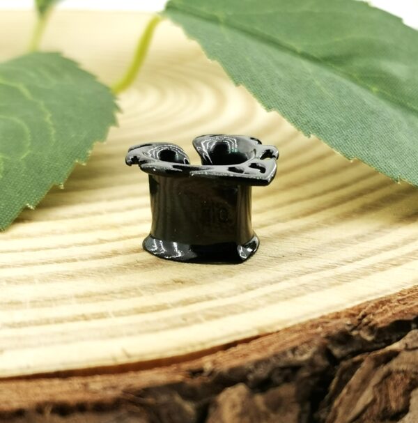 черен флеш 10 mm стомана сърце 02 черен флеш 10 mm стомана сърце 02