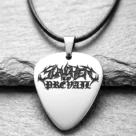 Стоманен двулицев медальон перце Slaughter to Prevail с подарък верижка
